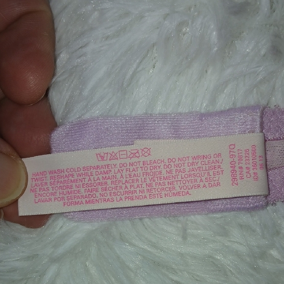 Victoria's Secret Lace Unlined Demi Bra in Lavender Feminine Sexy Girly - Picture 16 of 16